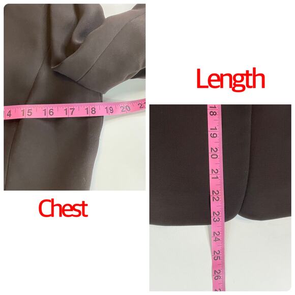 Tahari ASL Brown Beaded Floral Trim Evening Career Dressy Jacket Blazer 8 - Picture 12 of 14